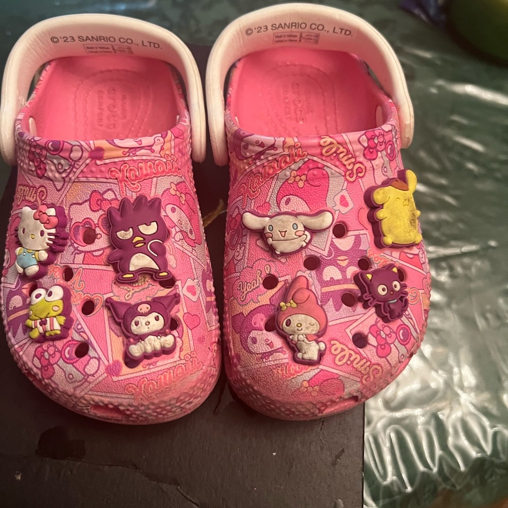 Hello Kitty toddler crocs